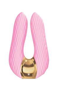 Вибратор для клитора Shunga Aiko Light Pink, гибкие кончики - SO6901