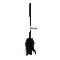 Метелочка-щекоталка Sex And Mischief - Feather Ticklers 7 inch Black Черный 1
