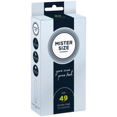 Презервативы Mister Size - pure feel - 49 (10 condoms), толщина 0,05 мм SO8043 фото