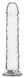 Прозорий фалоімітатор ADDICTION Vertical Dong 8″, присоска, діаметр 3,8 см, віброкуля в подарунок SO7755 фото 2