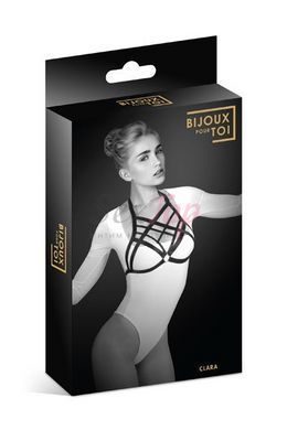 Портупея на грудь Bijoux Pour Toi - CLARA, эластичный полиэстер &mdash;  фото товара 3