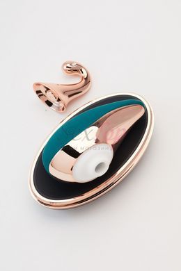 Вишуканий вакуумний вібратор Knight Jenay SOUL & DESIRE, лубрикант у комплекті - фото товару 4
