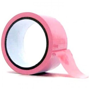 Розовая клейкая лента для связывания Fetish Bondage Tape, 20 метров IXI47341 фото