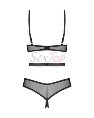 Боди Obsessive Euridia crotchless teddy M/L,  - 5