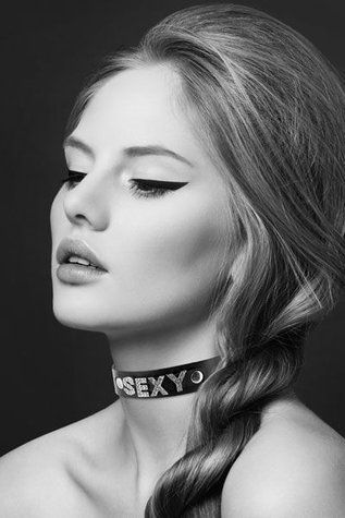 Чокер зі стразами Bijoux Pour Toi - SEXY, натуральна шкіра - фото товару 1