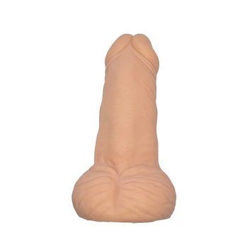 Игрушка пенис-пищалка с мошонкой Diverty Sex Nude &mdash;  фото товара 1