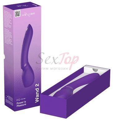 Вібромасажер We-Vibe Wand 2 Purple - фото товару 7