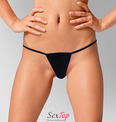 Женские трусики XS-2XL с силиконовой анальной пробкой Art of Sex - Sexy Panties plug size M Black SO5875 фото