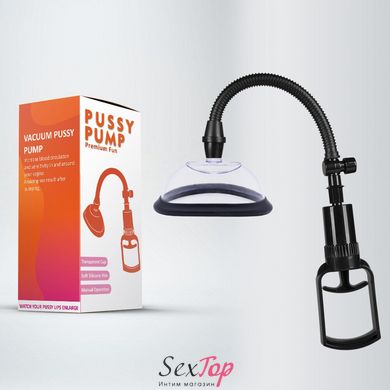 Вакуумная помпа для вульвы Pussy Pump Premium Fun размер L (13 см) SO8702 фото