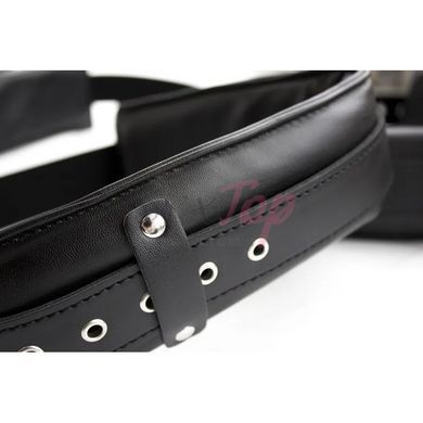 Фиксаторы для ног Alive Supremacy Leg Restraint Bondage Belt черного цвта &mdash;  фото товара 3