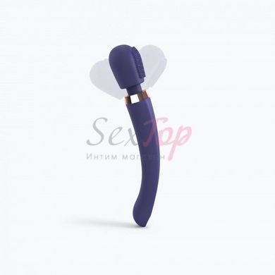 Вибромассажер с силиконовой щеточкой Love to Love Brush Crush &ndash; Midnight Indigo &mdash;  фото товара 4