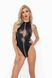 Боди Noir Handmade F294 Powerwetlook bodysuit with front zipper - XL &mdash; фото 2 из 7