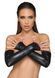 Мітенки Noir Handmade F213 Elastic eco leather fingerless gloves - XL &mdash; фото 1 з 4