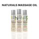 Масажна олія System JO - Naturals Massage Oil - Lavender & Vanilla з натуральними ефірними оліями (1 SO6165 фото 5