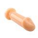 Анальная пробка с головкой бежевая Chisa Large Slim Dildo &mdash; фото 3 из 5